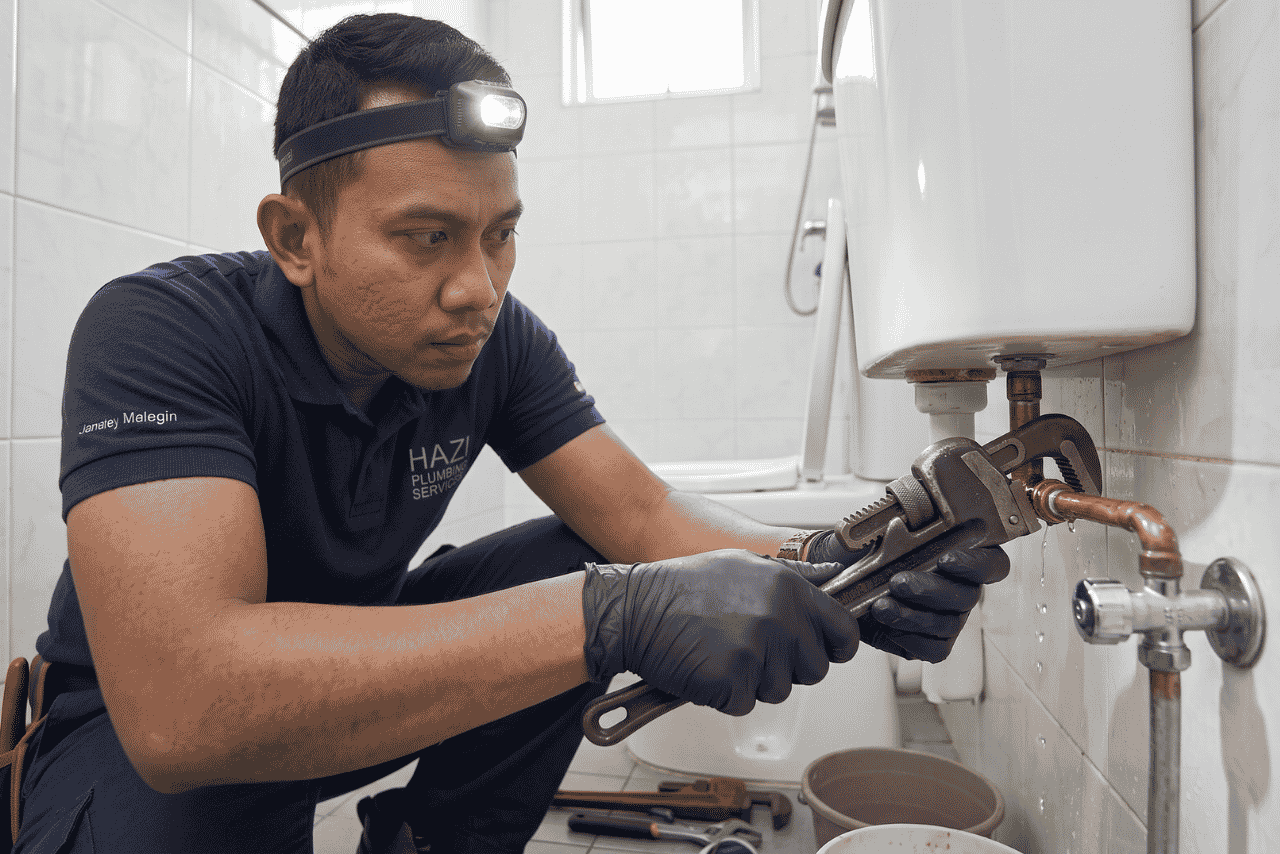 Bathroom Leakage Repair - Hazi Plumbing