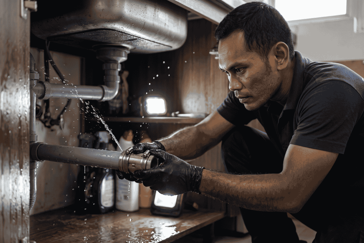 Broken or Burst Pipe Repair - Hazi Plumbing
