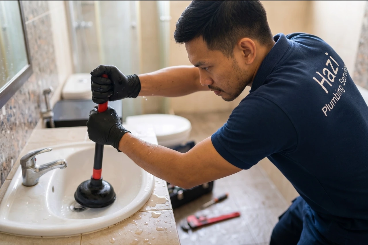 Clog Removal - Hazi Plumbing