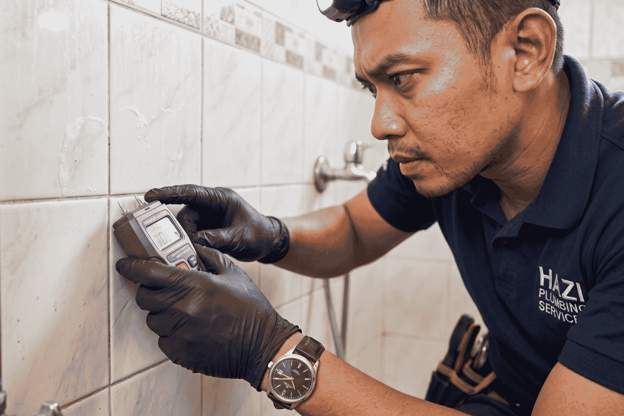 Concealed Pipe Leak Detection - Hazi Plumbing