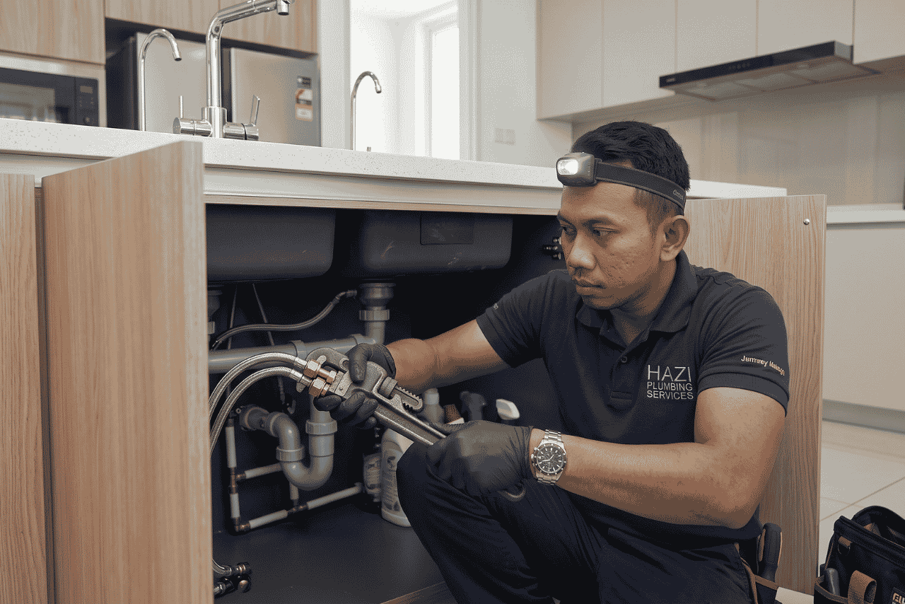Kitchen Leakage Repair - Hazi Plumbing