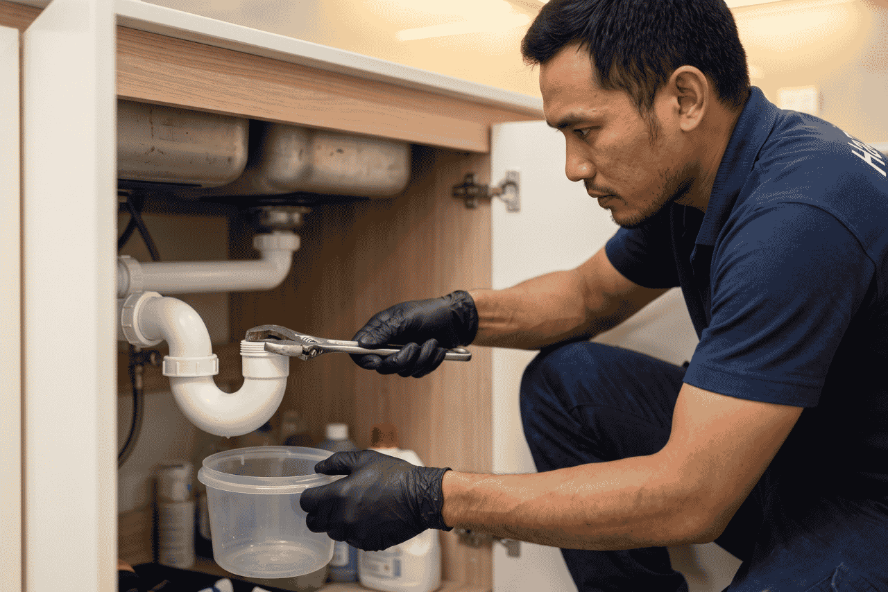 Sink Blockage - Hazi Plumbing